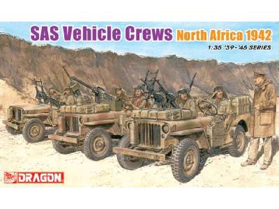 SAS załogi pojazdów - północna Afryka - 1942 - zdjęcie 1