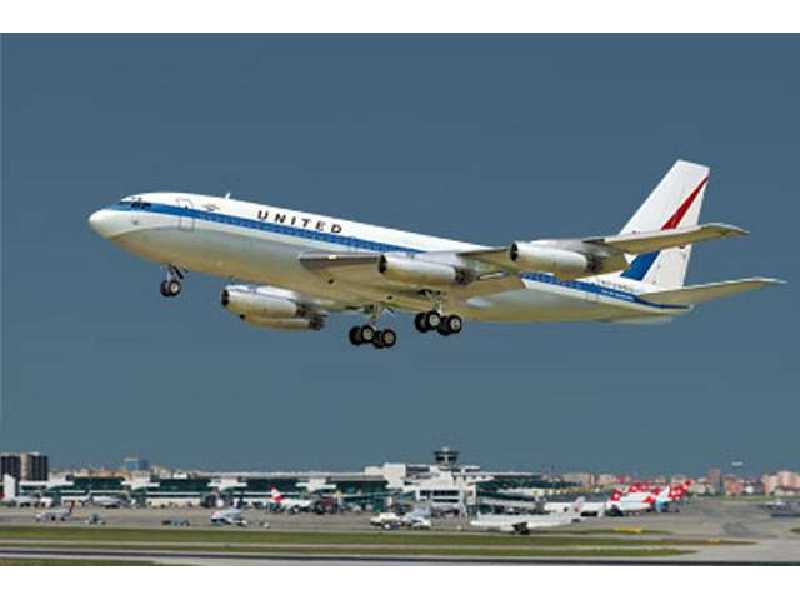 Boeng 720 United Airlines - 1960th - zdjęcie 1 Boeng 720 United Airlines - 1960th - zdjęcie 1