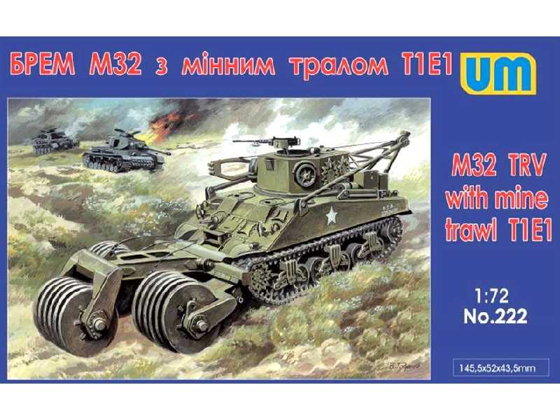 M32 Sherman recovery z trałem minowym T1E1 - zdjęcie 1 M32 Sherman recovery z trałem minowym T1E1 - zdjęcie 1