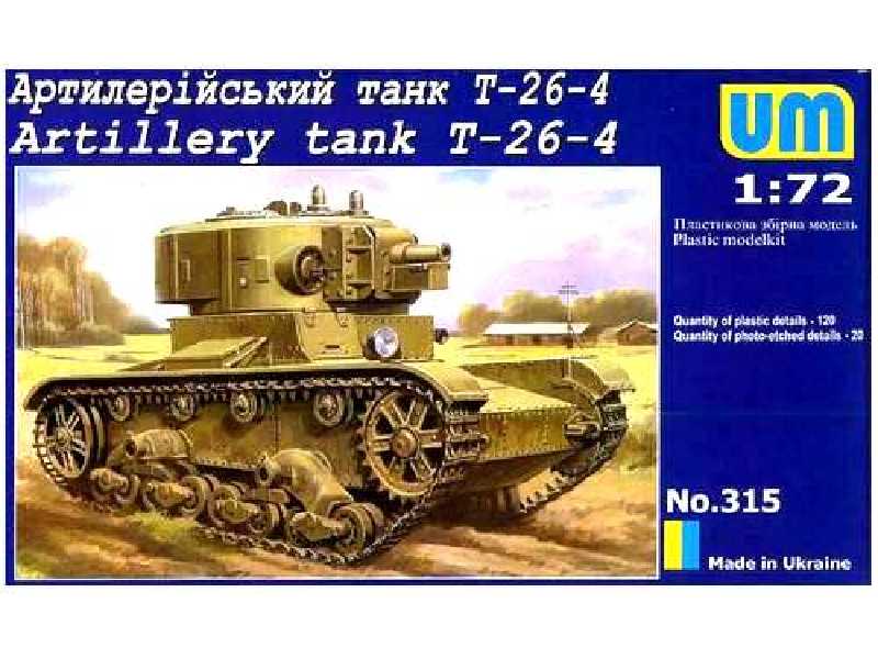T-26-4 czołg artyleryjski - zdjęcie 1 T-26-4 czołg artyleryjski - zdjęcie 1
