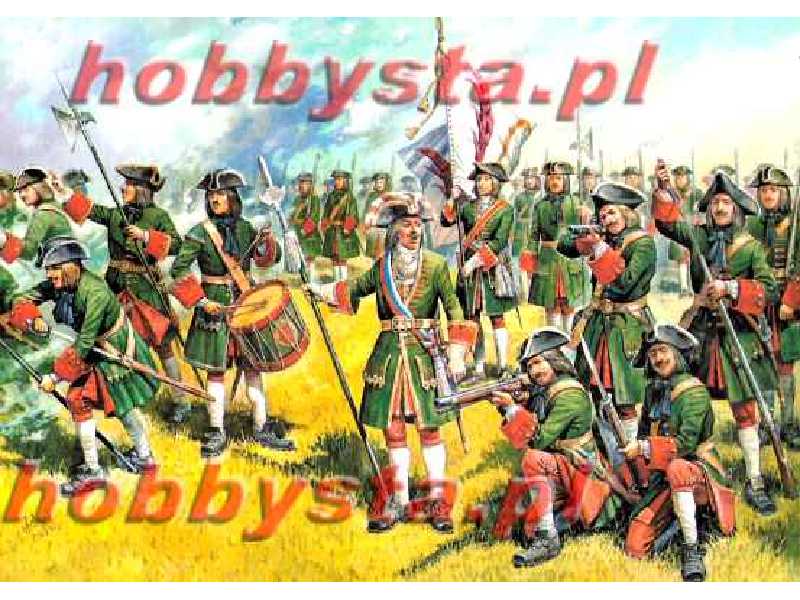 Figurki - Rosyjska piechota Piotra I (1698-1725) - zdjęcie 1 Figurki - Rosyjska piechota Piotra I (1698-1725) - zdjęcie 1