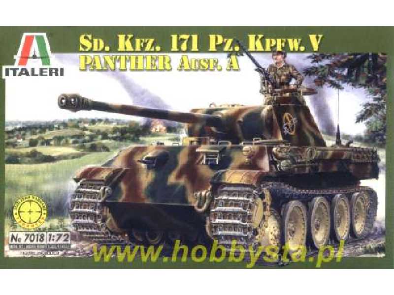 Sd. Kfz. 171 Pz. Kpfn. V Panther Ausf. A - zdjęcie 1 Sd. Kfz. 171 Pz. Kpfn. V Panther Ausf. A - zdjęcie 1