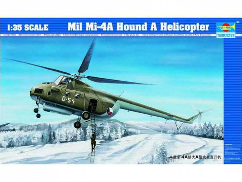Mil Mi-4A Hound A Helicopter - zdjęcie 1 Mil Mi-4A Hound A Helicopter - zdjęcie 1