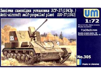 ZSU - 37 (Early Vers. m.1943) Anti-aircraft self-propelled plant - zdjęcie 1