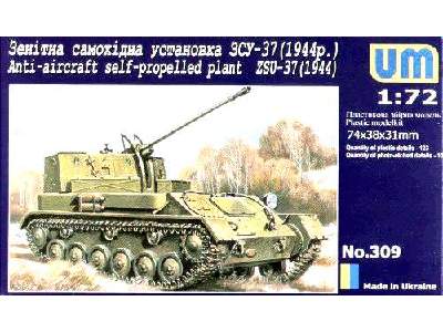 ZSU-37 (Late Vers. m. 1944) Anti-aircraft self-propelled plant - zdjęcie 1