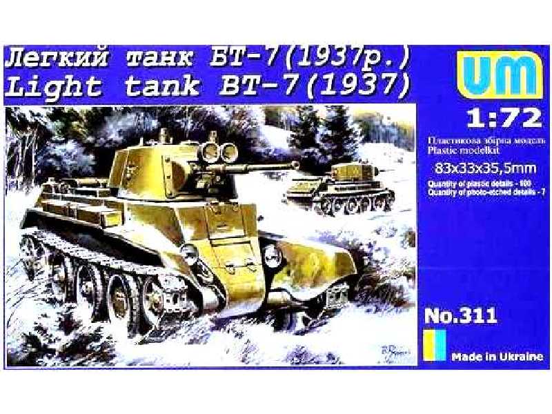 Light Tank BT-7 ( model 1937 ) w/conic Turret - zdjęcie 1 Light Tank BT-7 ( model 1937 ) w/conic Turret - zdjęcie 1