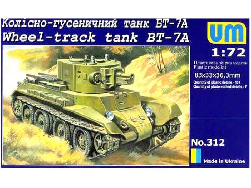 Wheel/Track Light Tank BT-7A w/Artillery Turret - zdjęcie 1 Wheel/Track Light Tank BT-7A w/Artillery Turret - zdjęcie 1