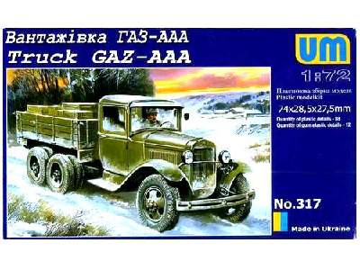 GAZ AAA Truck WWII 1 1/2 - ton - zdjęcie 1