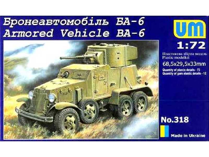 BA-6 Armoured Car - zdjęcie 1 BA-6 Armoured Car - zdjęcie 1