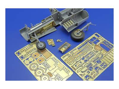 P-61A/ B undercarriage 1/32 - Hobby Boss - zdjęcie 2