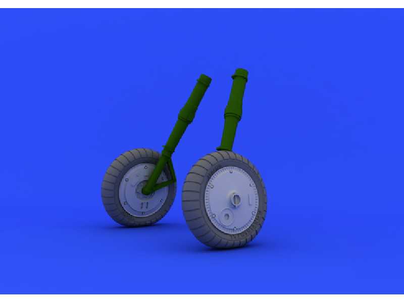 Bf 109G-6 wheels 1/32 - Revell - zdjęcie 1 Bf 109G-6 wheels 1/32 - Revell - zdjęcie 1
