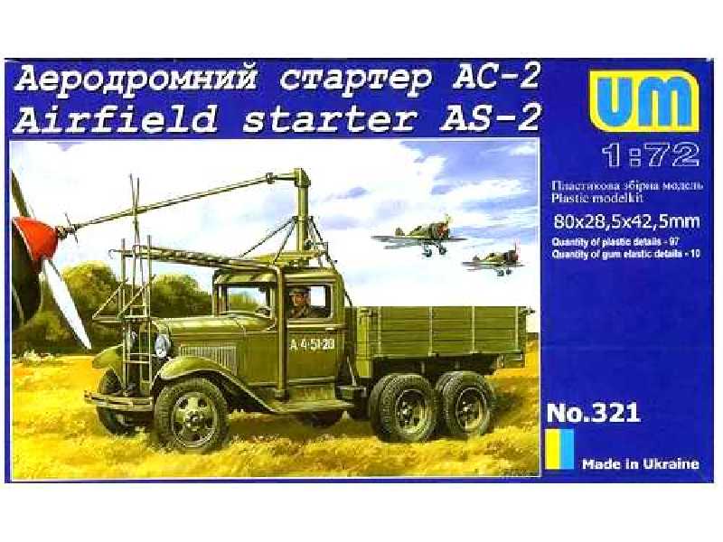 Airfield Starter Truck AS-2 on GAZ AAA chassis - zdjęcie 1