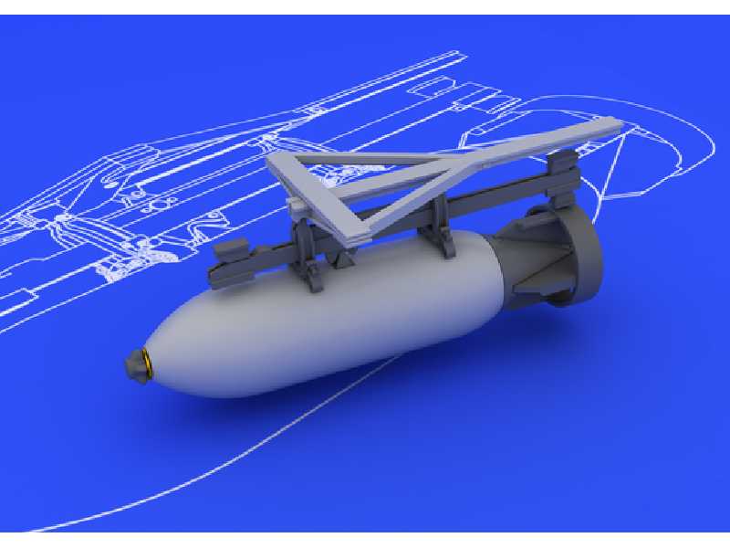 Spitfire 500lb bomb set 1/48 - Eduard - zdjęcie 1 Spitfire 500lb bomb set 1/48 - Eduard - zdjęcie 1