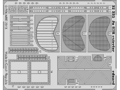 Ju 87R exterior 1/32 - Trumpeter - zdjęcie 1