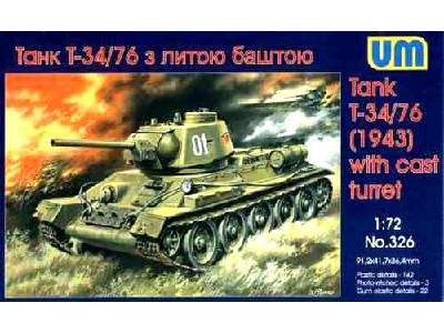 T-34/76 ( model 1943 ) cast Turret (solid) - zdjęcie 1