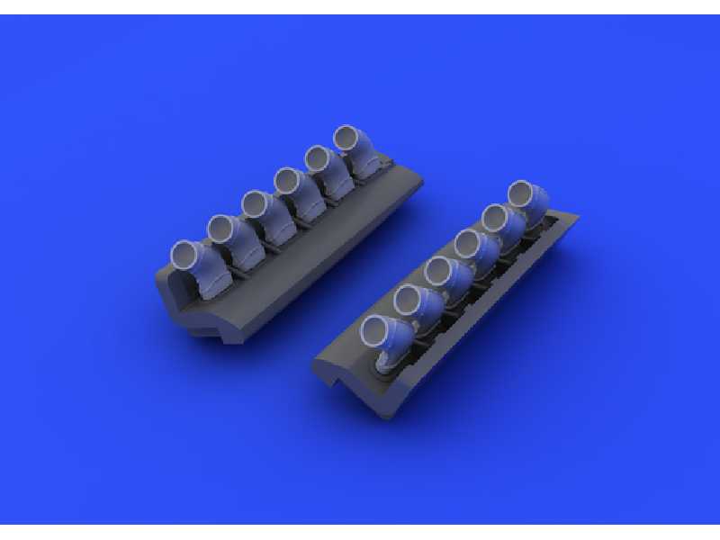 Spitfire - exhaust stacks rounded 1/48 - Eduard - zdjęcie 1 Spitfire - exhaust stacks rounded 1/48 - Eduard - zdjęcie 1