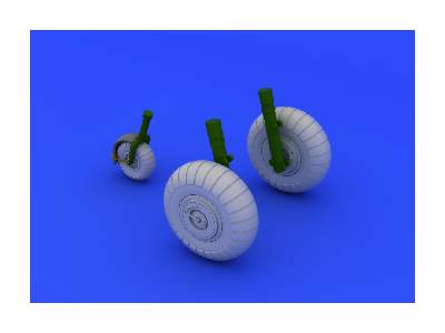 Ju 88 wheels early 1/72 - Revell - zdjęcie 2