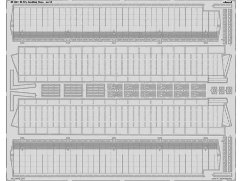 B-17G landing flaps 1/32 - Hk Models - zdjęcie 1