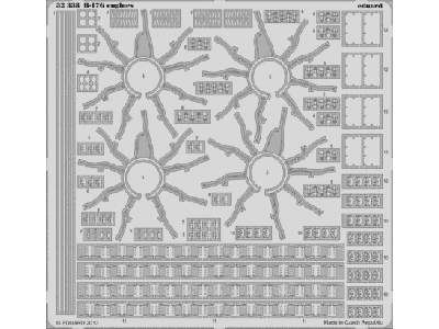 B-17G engines 1/32 - Hk Models - zdjęcie 1