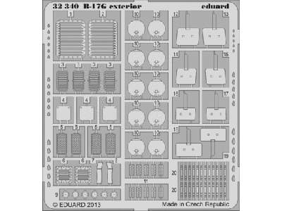 B-17G exterior 1/32 - Hk Models - zdjęcie 1