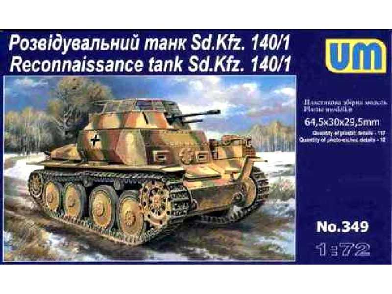 Sd.Kfz 140/1 Reconnaissance Tank - zdjęcie 1 Sd.Kfz 140/1 Reconnaissance Tank - zdjęcie 1