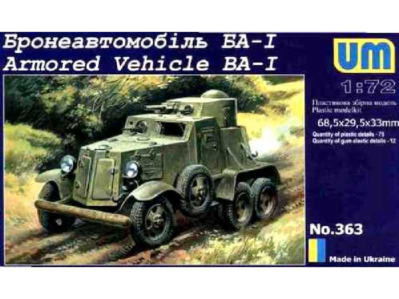 BA-1I Armoured Car - zdjęcie 1 BA-1I Armoured Car - zdjęcie 1