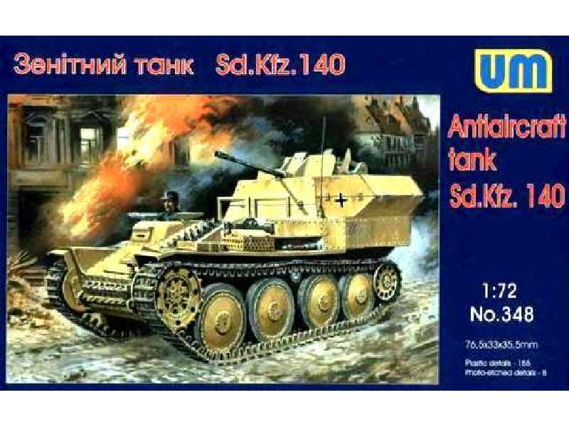Czołg przeciwlotniczy Sd. Kfz. 140 - zdjęcie 1 Czołg przeciwlotniczy Sd. Kfz. 140 - zdjęcie 1
