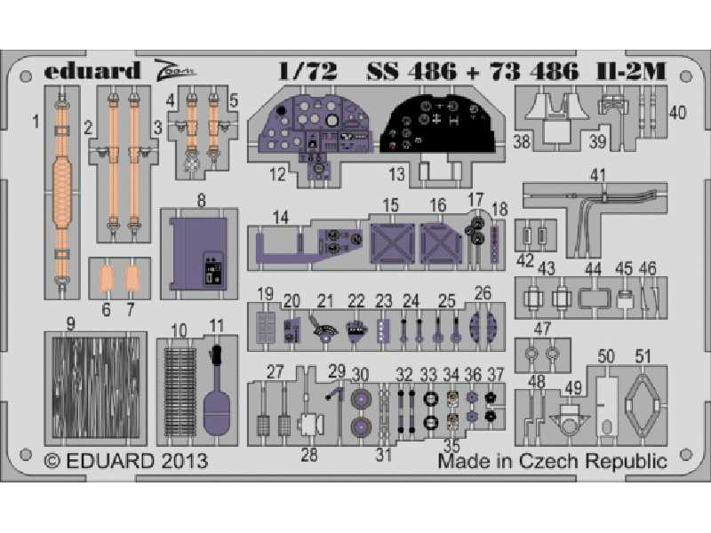 IL-2M S. A. 1/72 - Academy Minicraft - zdjęcie 1