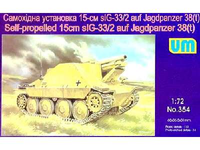 Self-propelled 15cm sIG-33/2 auf Jagdpanzer 38(t) - zdjęcie 1