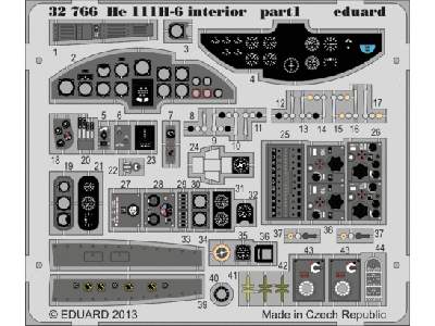 He 111H-6 interior S. A. 1/32 - Revell - zdjęcie 1