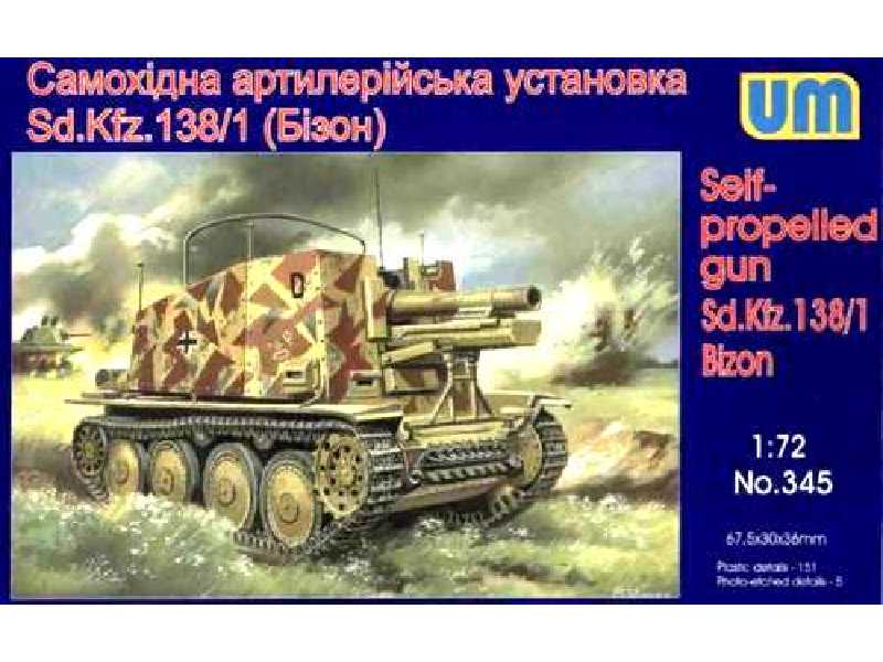 Działo samobieżne Sd.Kfz.138/1 (Bizon) - zdjęcie 1 Działo samobieżne Sd.Kfz.138/1 (Bizon) - zdjęcie 1