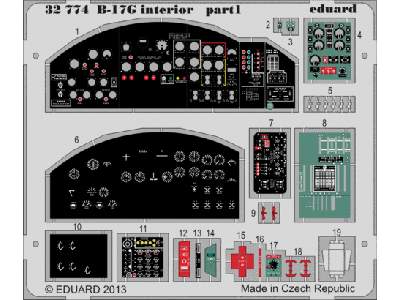 B-17G interior S. A. 1/32 - Hk Models - zdjęcie 1