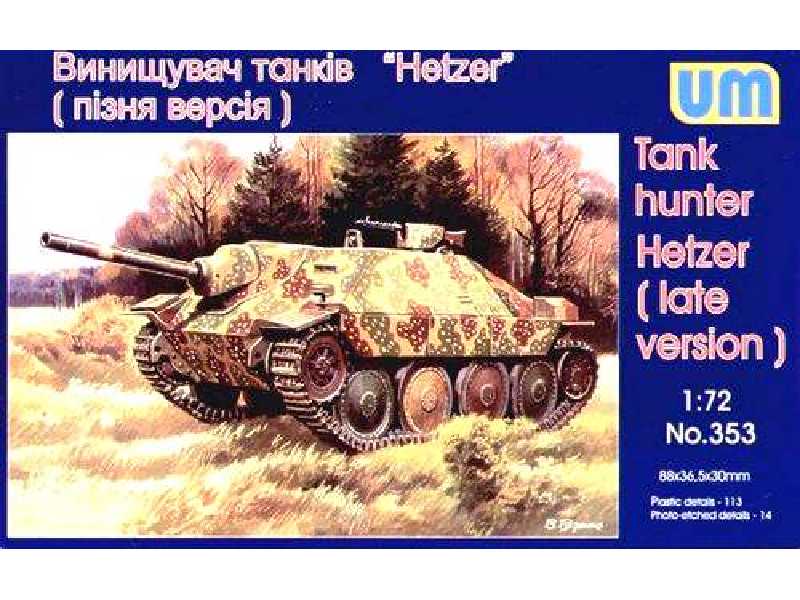 Niszczyciel czołgów Hetzer (wersja późna) - zdjęcie 1 Niszczyciel czołgów Hetzer (wersja późna) - zdjęcie 1