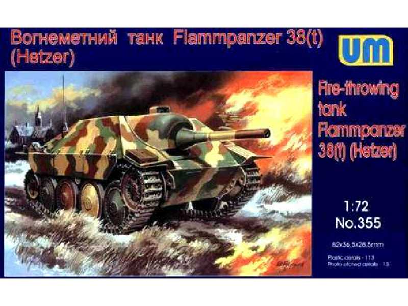 Czołg z miotaczem płomieni Flammpanzer 38(t) - zdjęcie 1 Czołg z miotaczem płomieni Flammpanzer 38(t) - zdjęcie 1