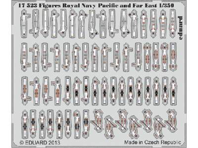 Figures Royal Navy Pacific and Far East 1/350 - zdjęcie 1