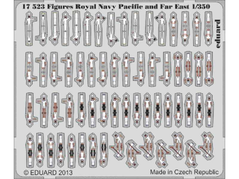 Figures Royal Navy Pacific and Far East 1/350 - zdjęcie 1 Figures Royal Navy Pacific and Far East 1/350 - zdjęcie 1