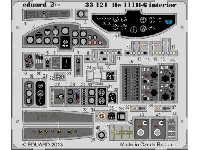 He 111H-6 interior S. A. 1/32 - Revell - zdjęcie 1