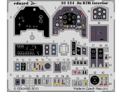 Ju 87R interior S. A. 1/32 - Trumpeter - zdjęcie 1