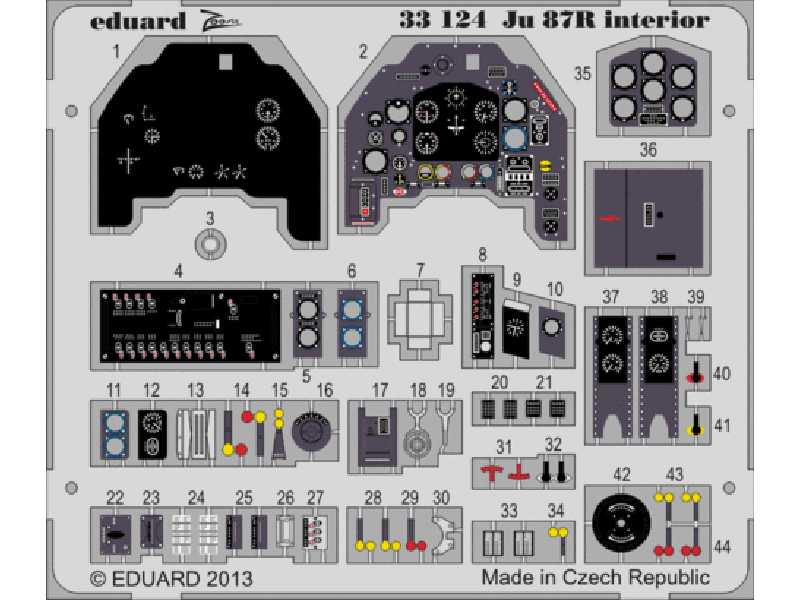 Ju 87R interior S. A. 1/32 - Trumpeter - zdjęcie 1 Ju 87R interior S. A. 1/32 - Trumpeter - zdjęcie 1