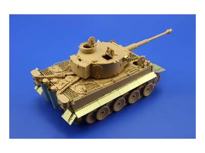 Tiger I Ausf. E early 1/35 - Zvezda - zdjęcie 2