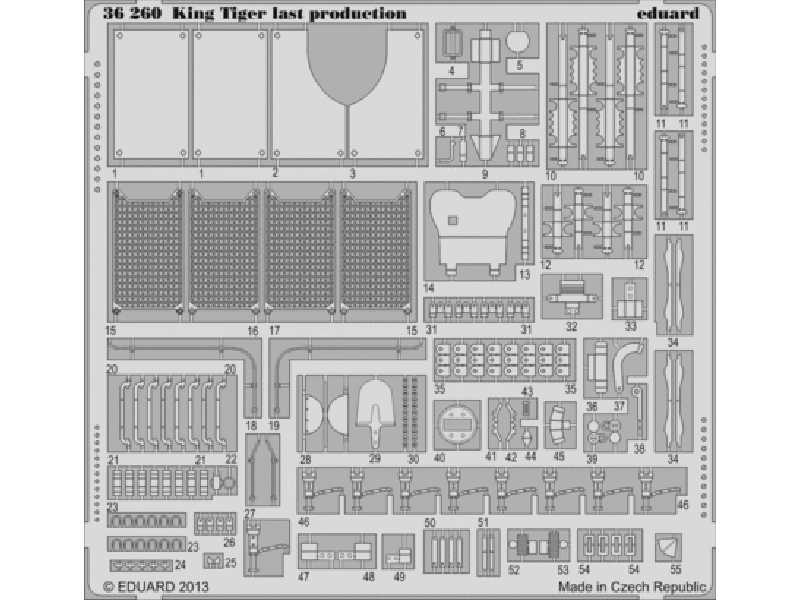 King Tiger last production 1/35 - Academy Minicraft - zdjęcie 1