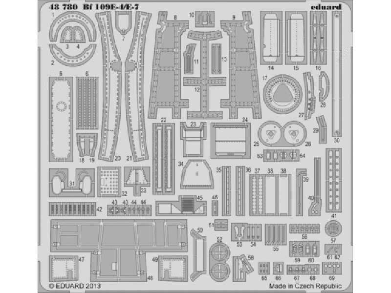 Bf 109E-4/ E-7 1/48 - Eduard - zdjęcie 1 Bf 109E-4/ E-7 1/48 - Eduard - zdjęcie 1
