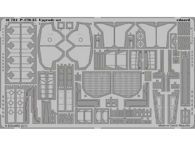 P-47D-25 upgrade set 1/48 - Eduard - zdjęcie 1