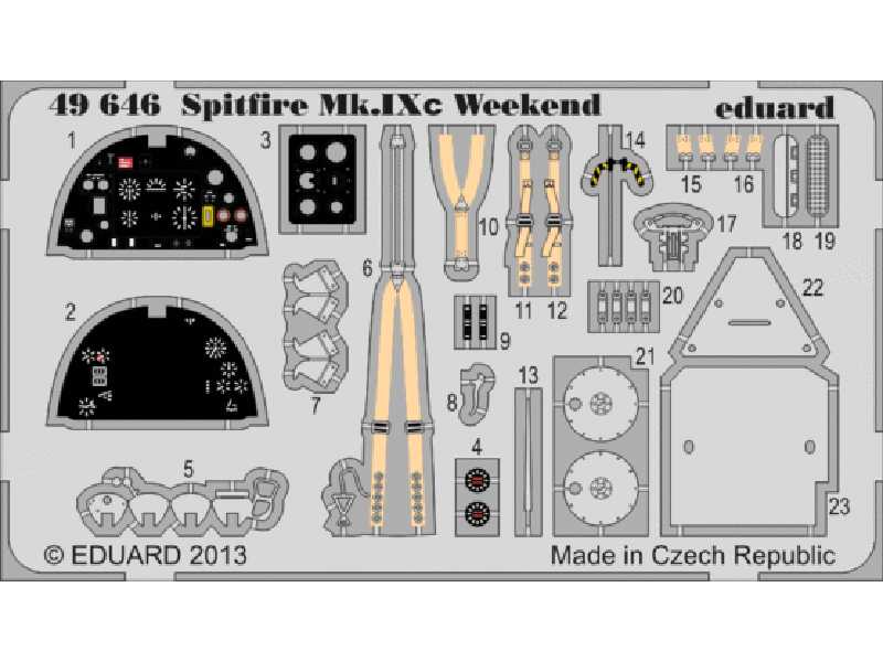 Spitfire Mk. IXc Weekend 1/48 - Eduard - zdjęcie 1 Spitfire Mk. IXc Weekend 1/48 - Eduard - zdjęcie 1