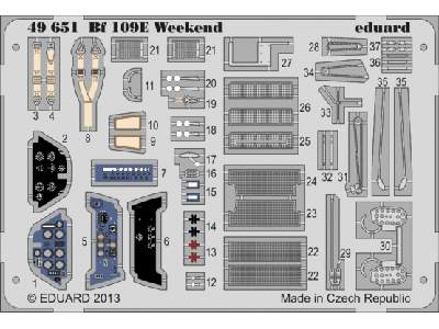 Bf 109E Weekend 1/48 - Eduard - zdjęcie 1