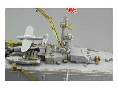 IJN Agano light Cruiser 1/350 - Hasegawa - zdjęcie 6