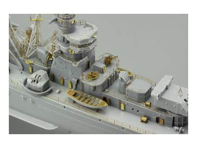 IJN Agano light Cruiser 1/350 - Hasegawa - zdjęcie 9