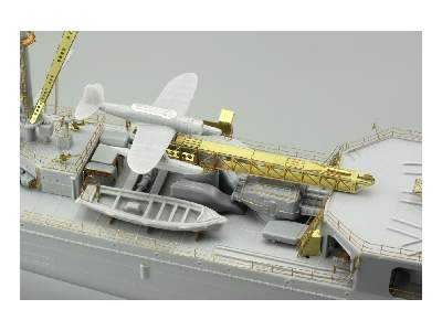 IJN Agano light Cruiser railings 1/350 - Hasegawa - zdjęcie 11