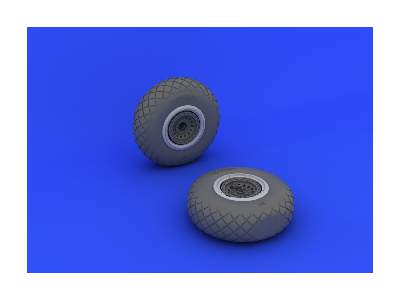 B-17 wheels 1/32 - Hk Models - zdjęcie 4