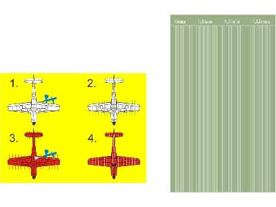 Pasy dolne do Focke Wulf Fw190D JV44 - zdjęcie 1